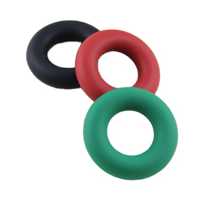 Indoor new type silicone O-shaped rehabilitation training fitness equipment silicone finger palm strength device