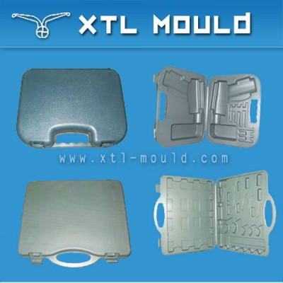 Professional custom blow mold tool box, blow molded case blow mold tool case